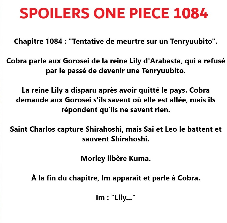 #ONEPIECE1084SPOILERS