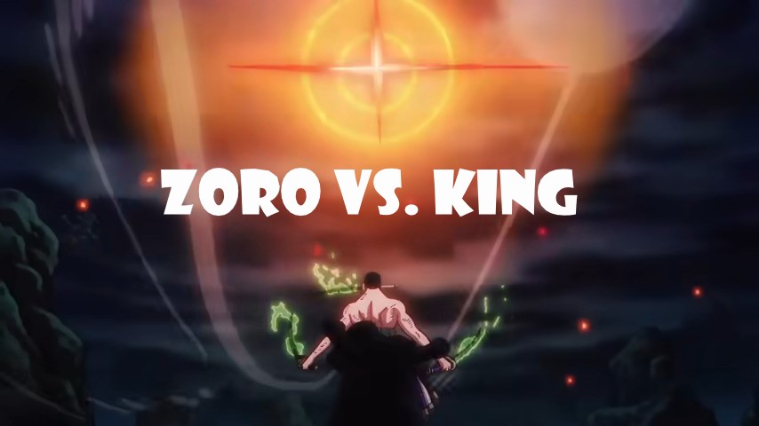 Zoro vs. King one Piece 1062