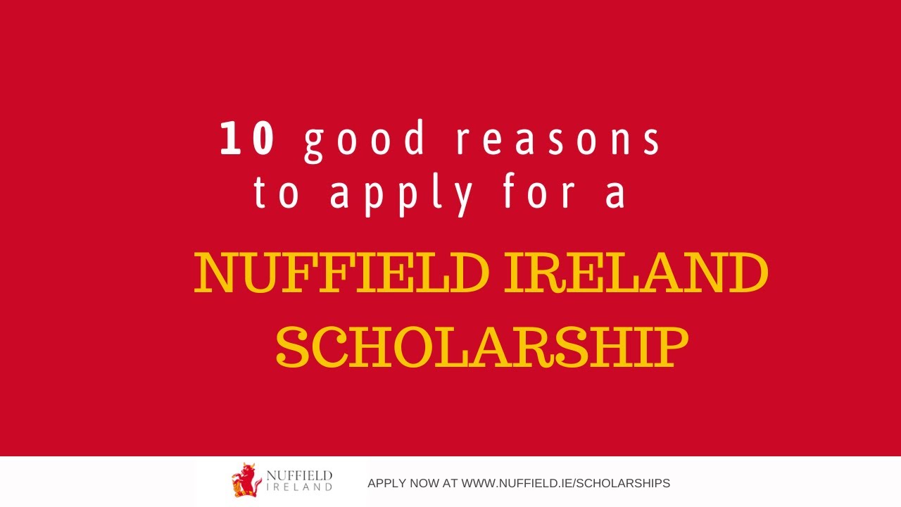 Nuffield Ireland scholarships